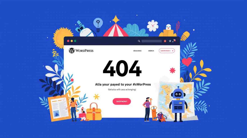 page 404 personnalisée sur WordPress